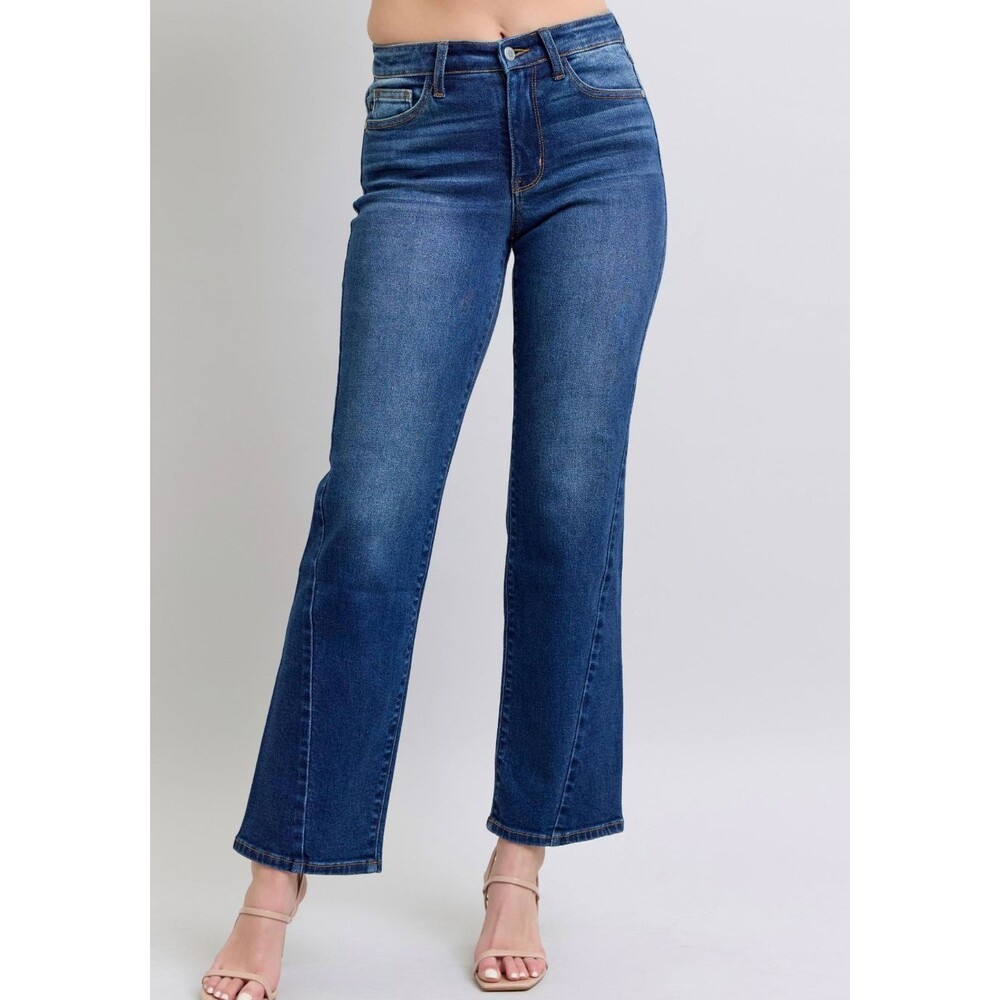 Judy Blue 82629 Medium Rise Straight Leg Jean Size 0
